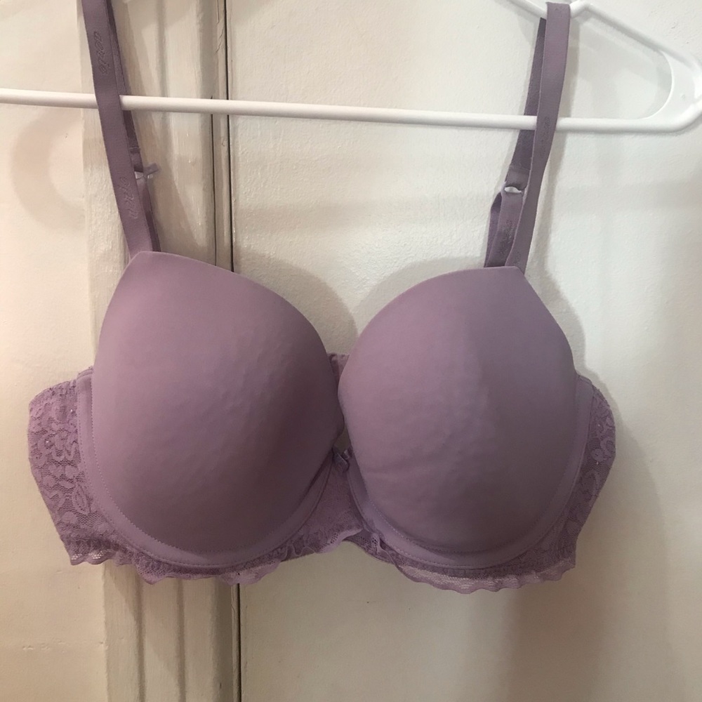 Purple Lacy Bra